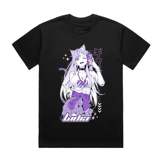 LidiaVTuber Gyaru Cat T-Shirt