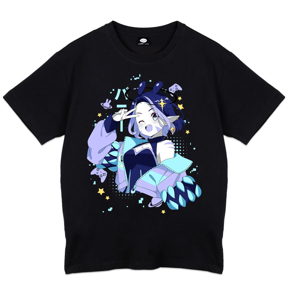 Poko Bun "Peace" Shirt - Black