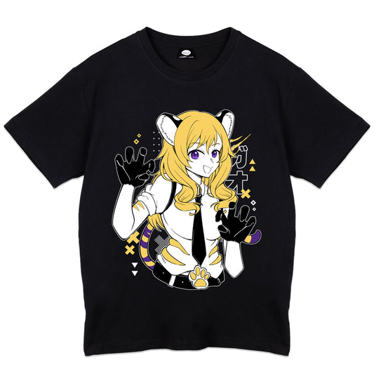 SpaceyTora Tiger Pulse T-Shirt