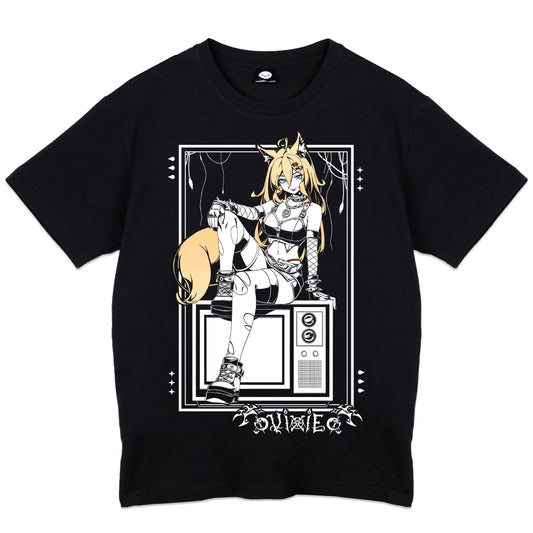Vixie Vexed "Demon on the Wire" T-Shirt