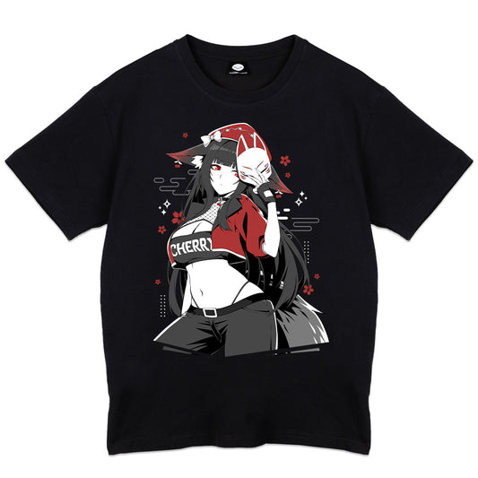cherri_vt "Kitsune Mask" T-Shirt