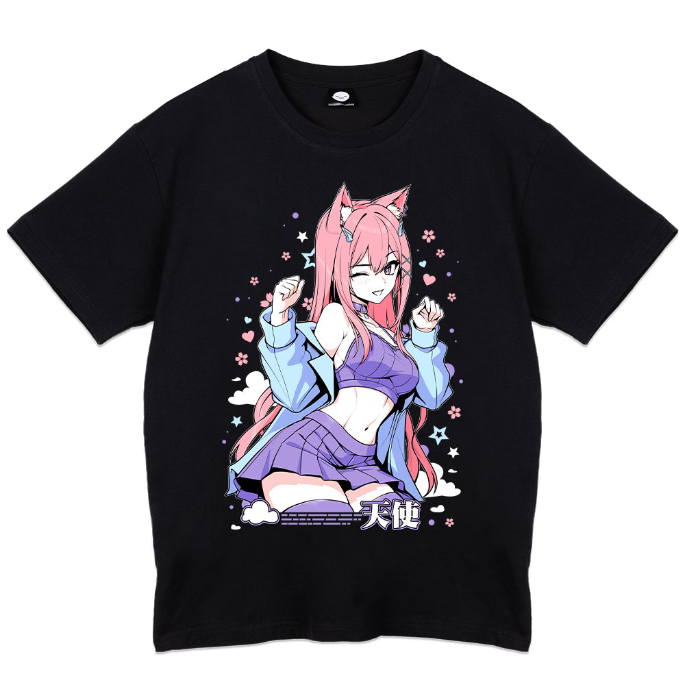 Lunamisia Angelic Cat Shirt