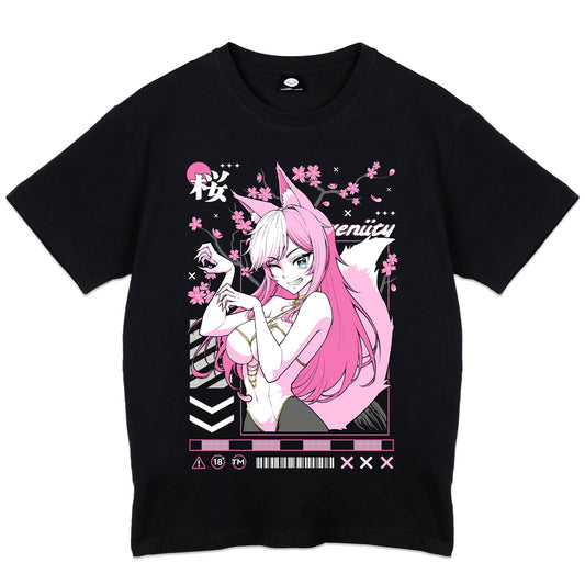 Sireniity "Pouncing Kitsune" Shirt