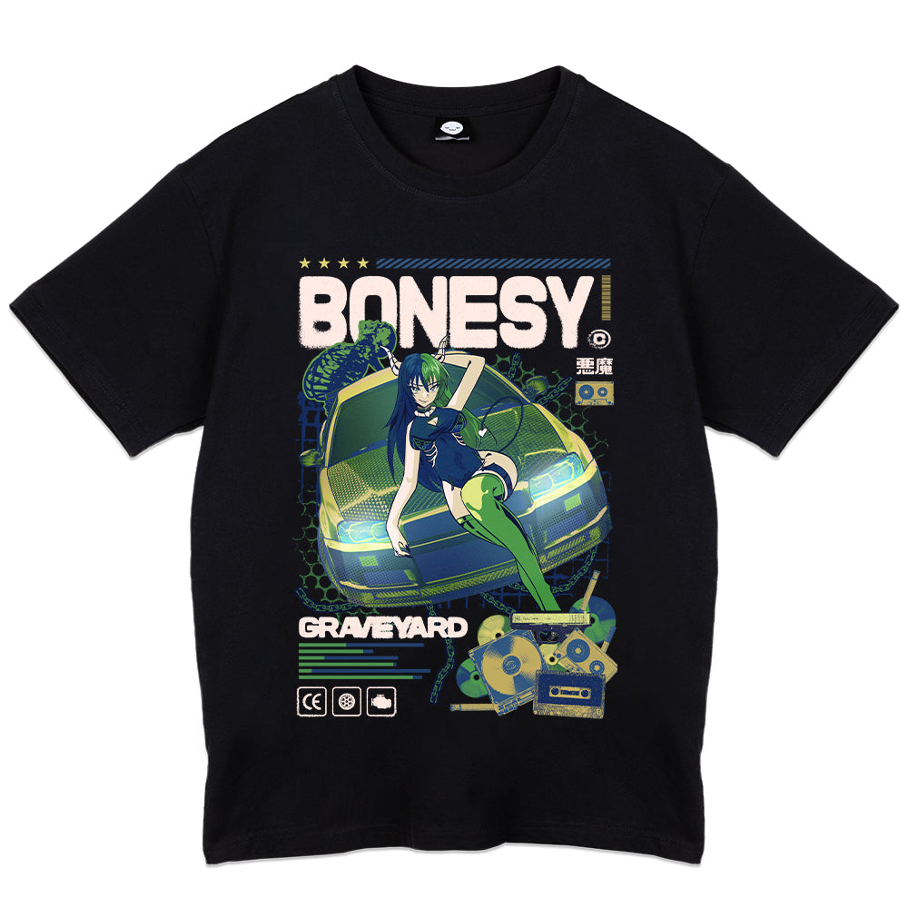 Bonesy "Graveyard Grunge" T-Shirt
