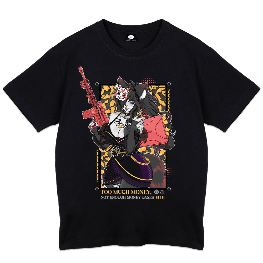 aWildKITsune Too Much Money T-Shirt