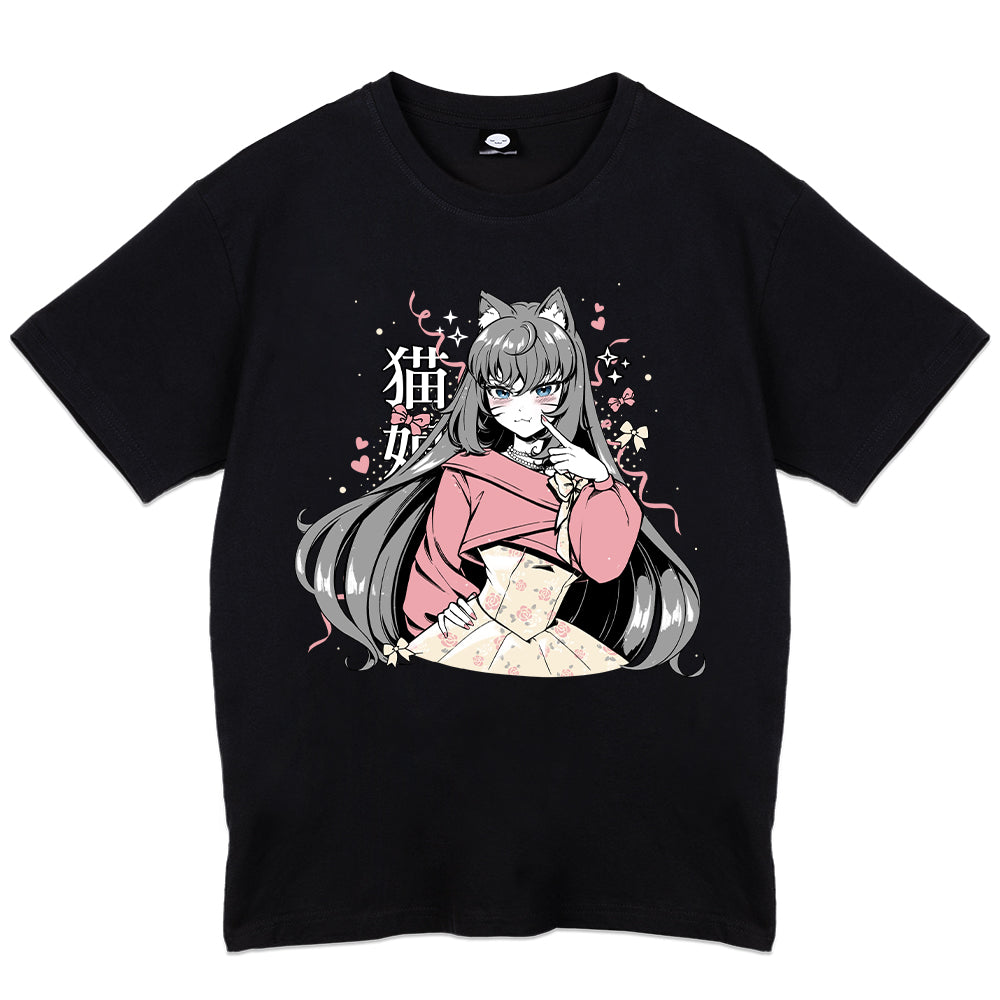 Tsuma-ASMR "Playful Smug" T-Shirt