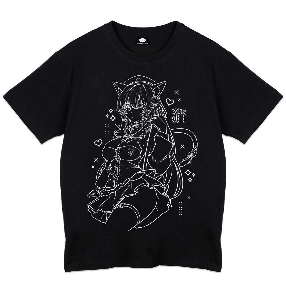 liljuju Sleepy Cat T-Shirt