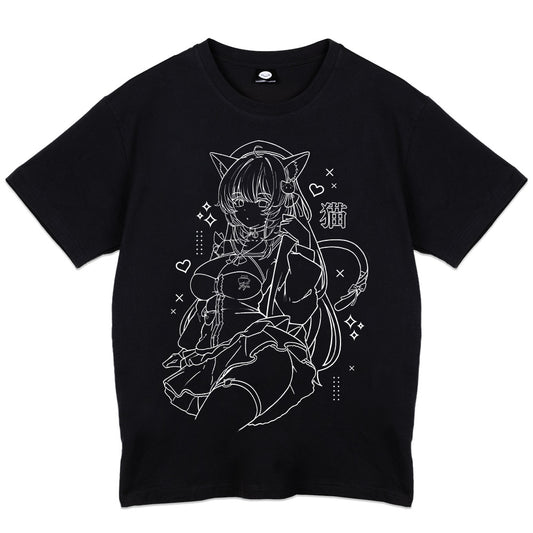 liljuju Sleepy Cat T-Shirt