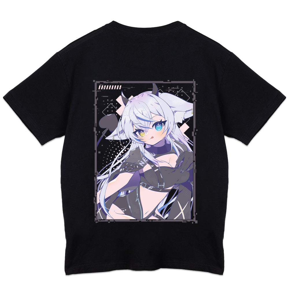 NemuNyaa "Virus" T-Shirt - Black