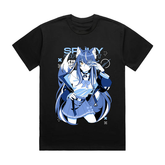 SpukyCat Blue Flame T-Shirt V.2