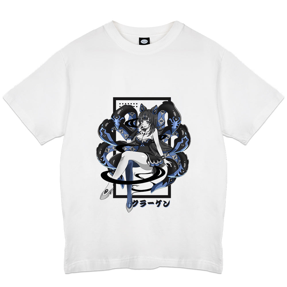 Abelia Release The Kraken White Shirt