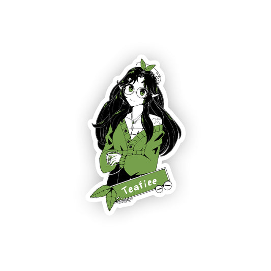 Teafiee Half Elf Sticker