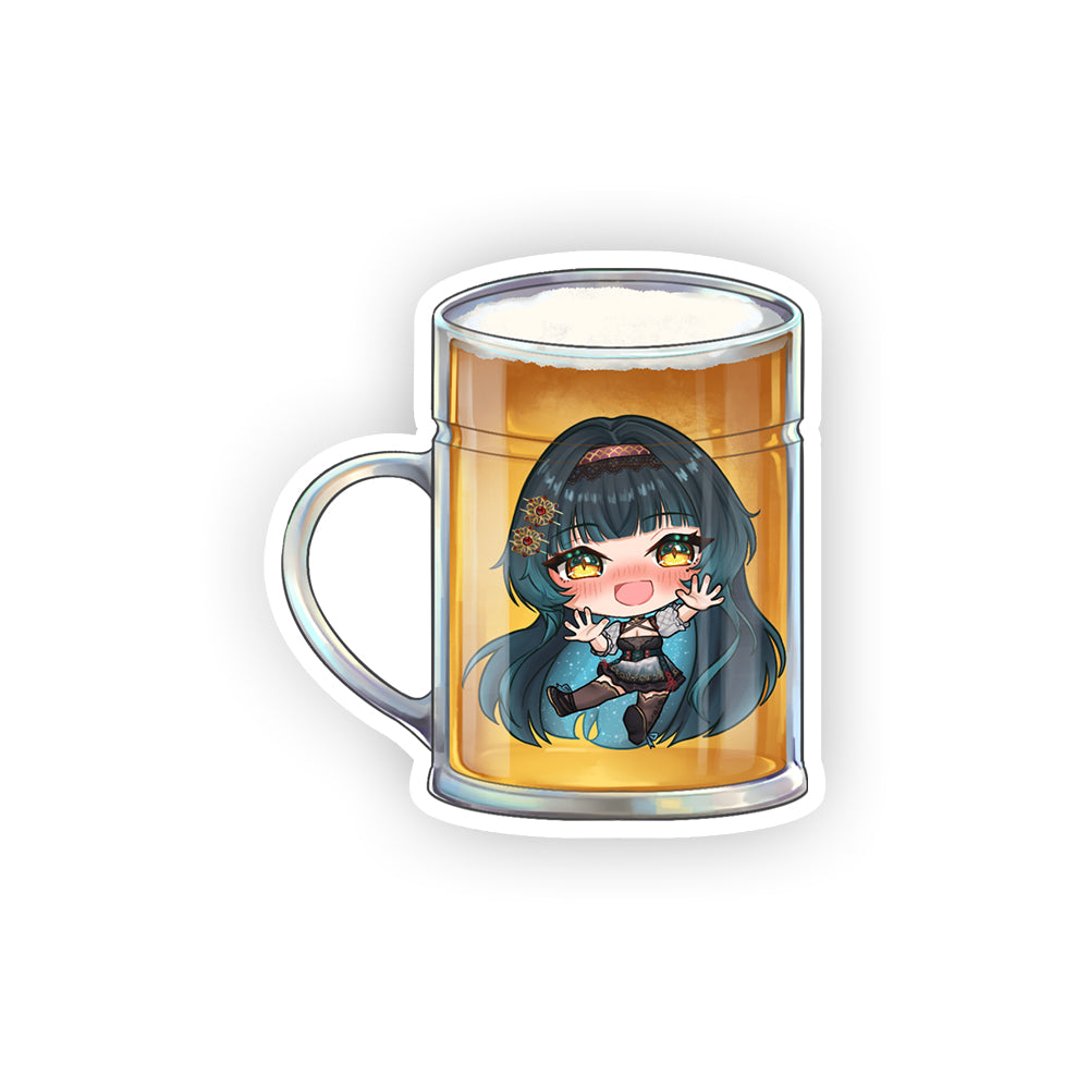 Tenebria Rose "Big Mug" Sticker