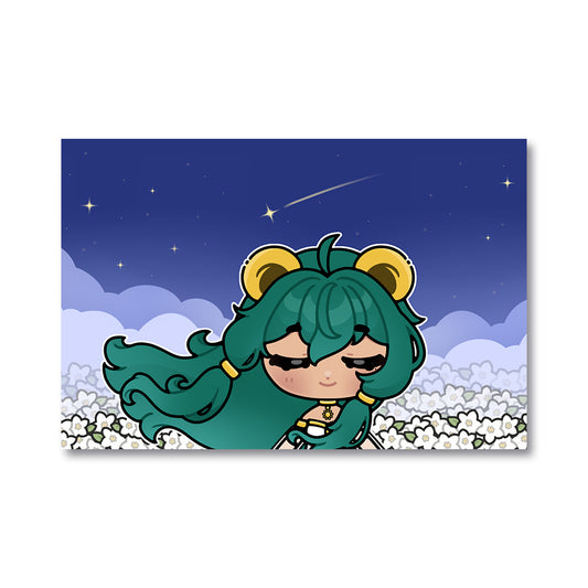 Terberri "Evening Meadow" Poster