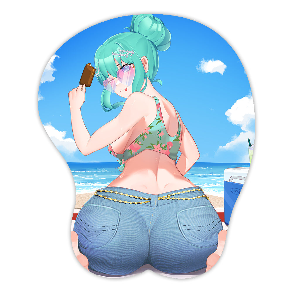TheCrumbleOfSociety "Tropical Holiday" 3D Mousepad