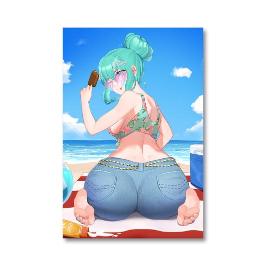 TheCrumbleOfSociety "Tropical Holiday" Poster