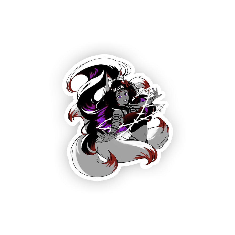 The Lady Lunadi 'Galaxy Frolic' Sticker