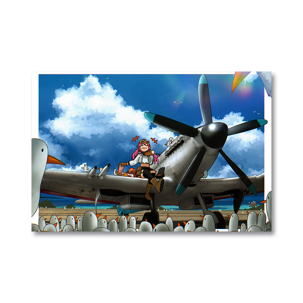 TheRoarinSpitty 'Chicken, Chips and Chill' Poster