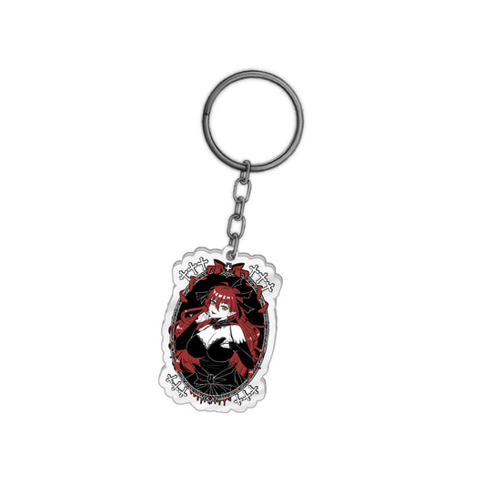 TinyDraculina Portrait of a Vampire Keychain