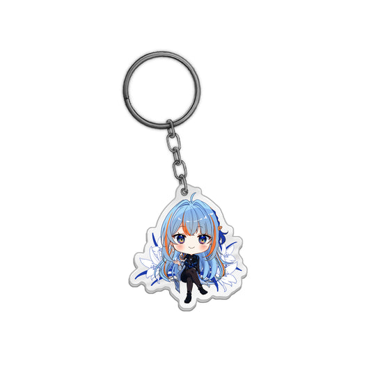 Fuyumi Toba Flower Keychain