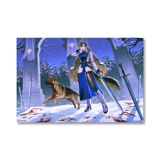 Tokie Shepherd "After Battle" Poster