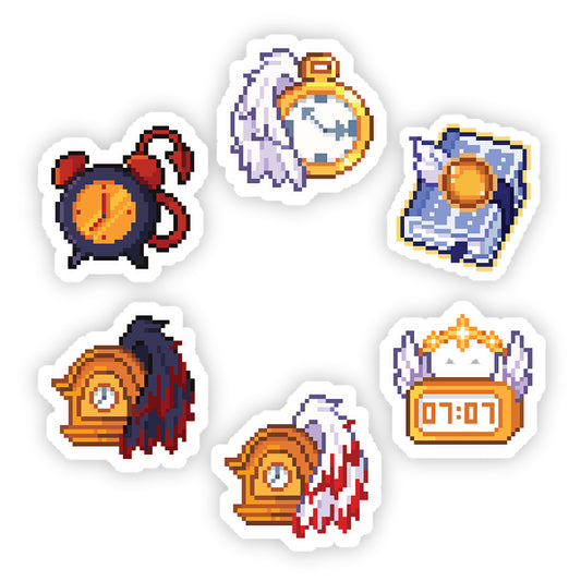 Tokie Shepherd "Pixel Relics" Sticker Pack