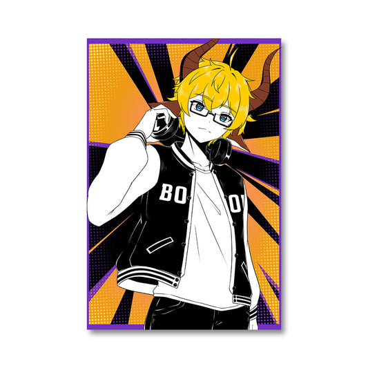 TomiTheBull "Vaporwave" Poster