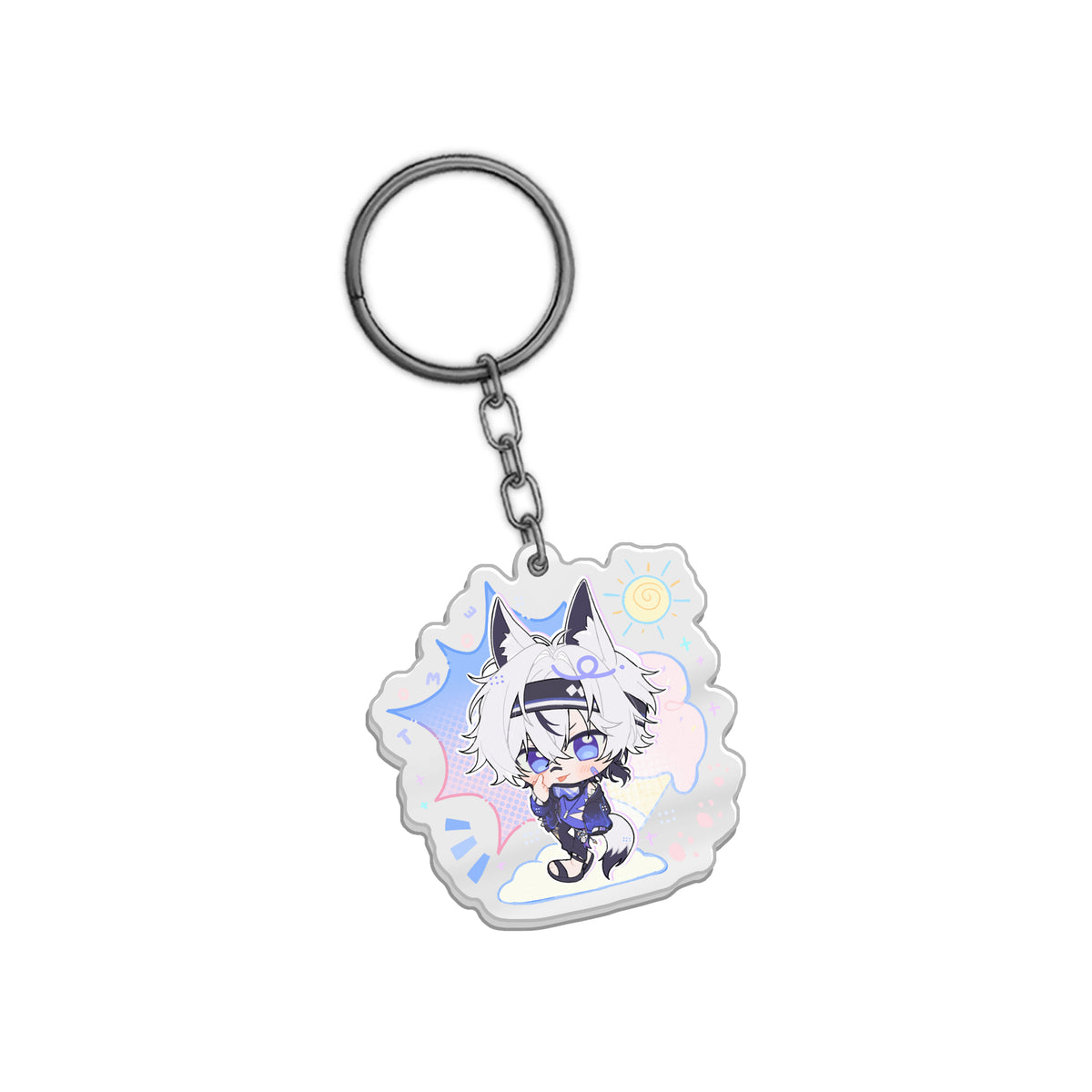 Tomoe Nya Keychain