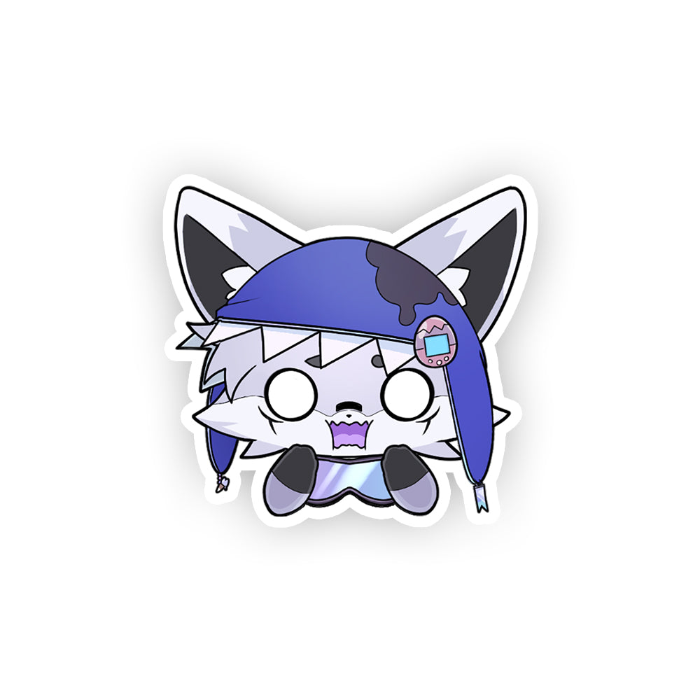 Tomoe Scared Pix Sticker