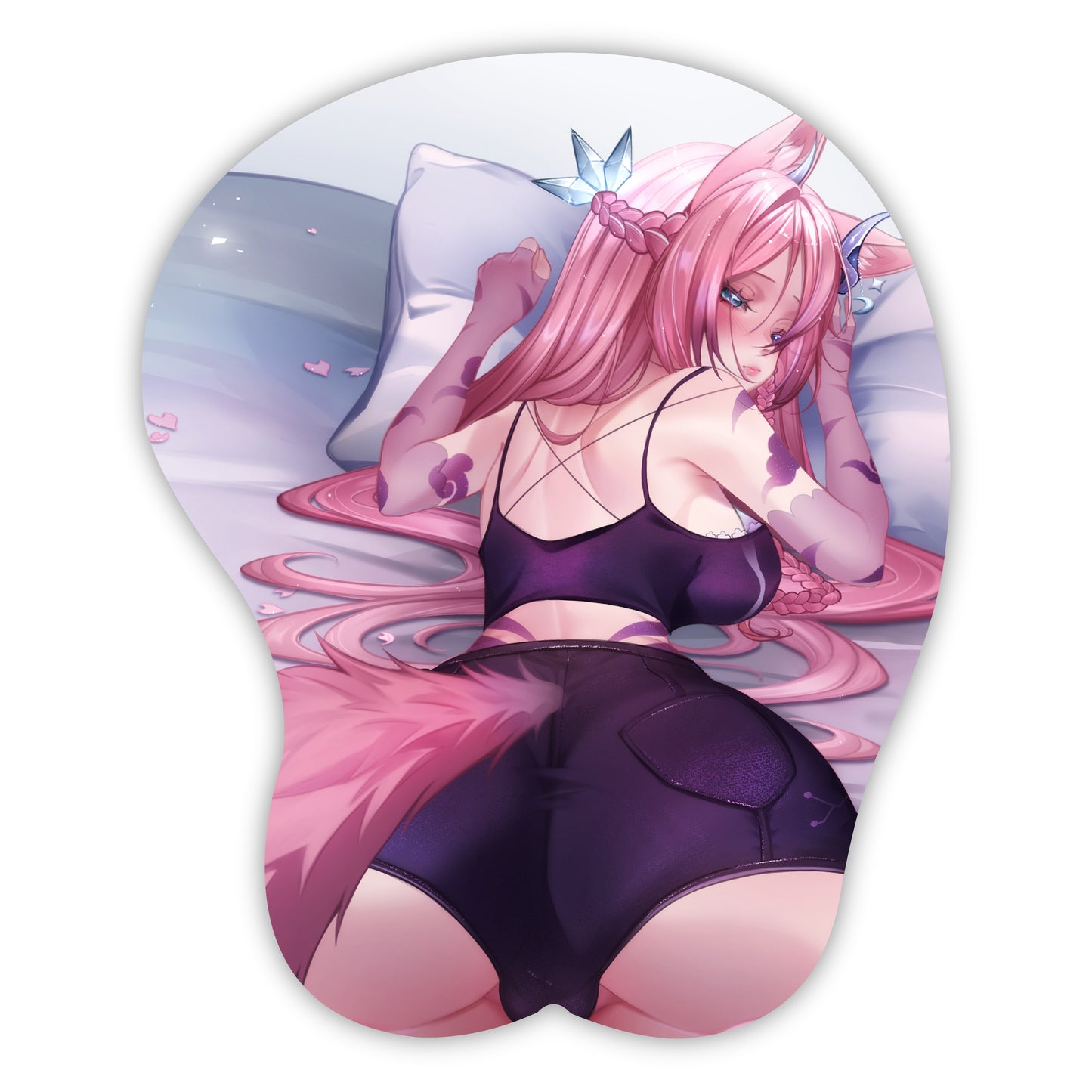 Tonyopon "Oni Fox Tail" 3D Mousepad