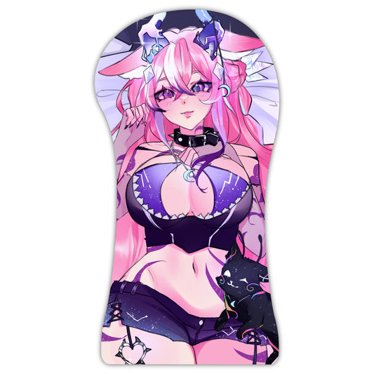 Tonyopon "Oni Fox Embrace" XL 3D Mousepad