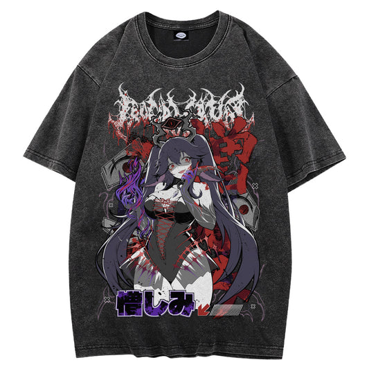 TroubleBun Acid Wash T-Shirt