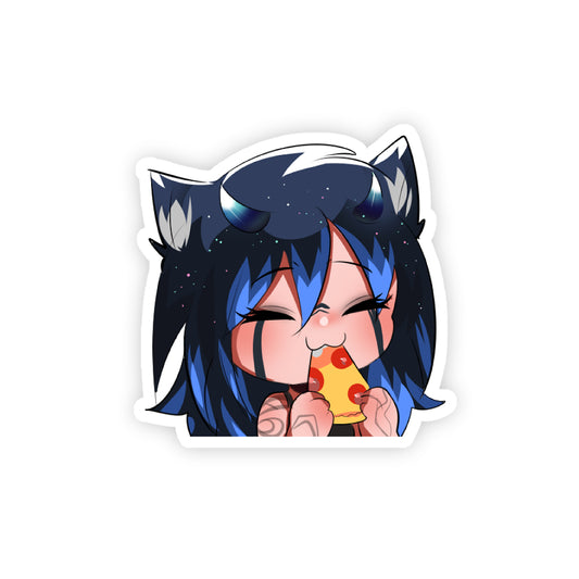 TSUKIVR "PIZZA" Sticker