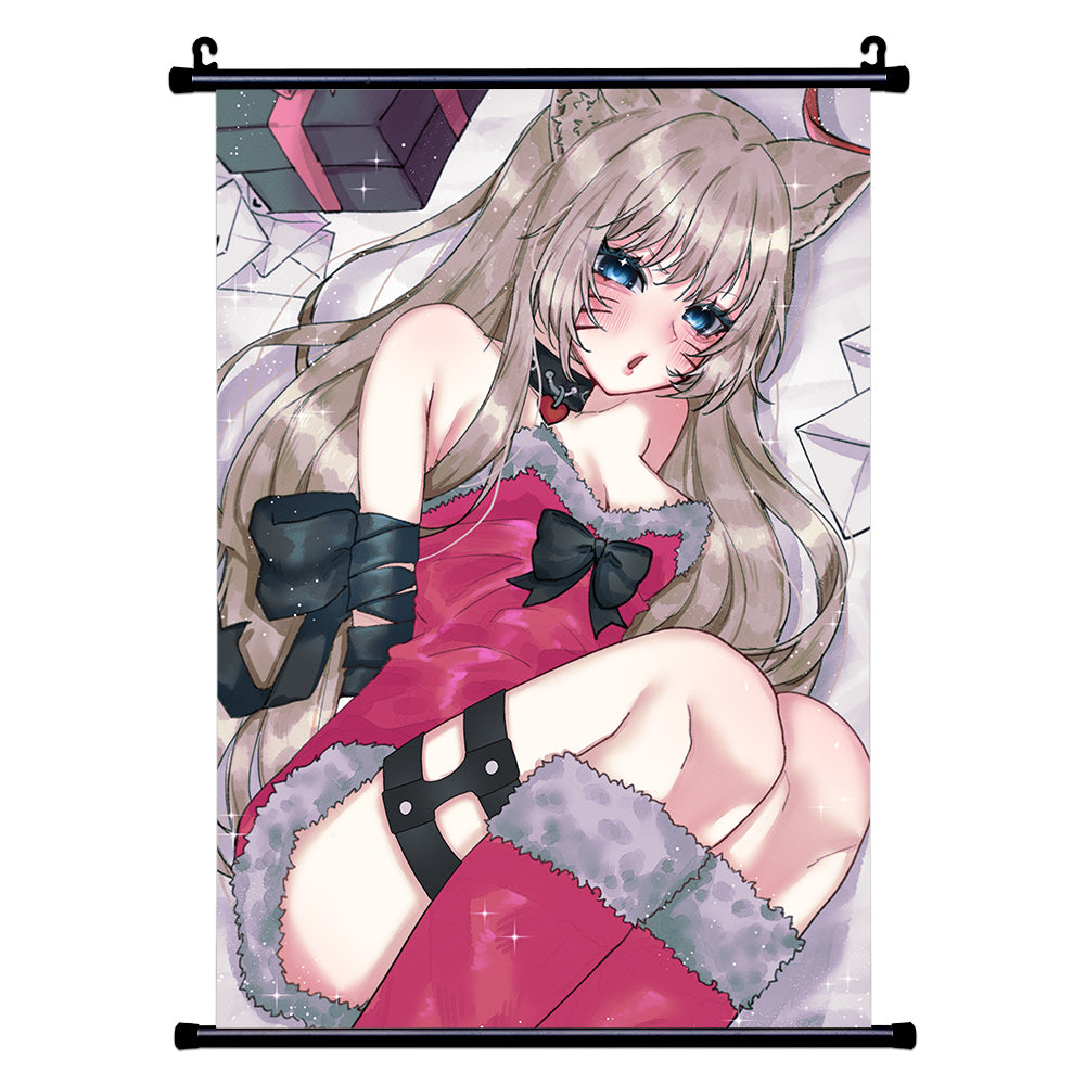 Tsuma-ASMR "In Ribbons" Wall Scroll