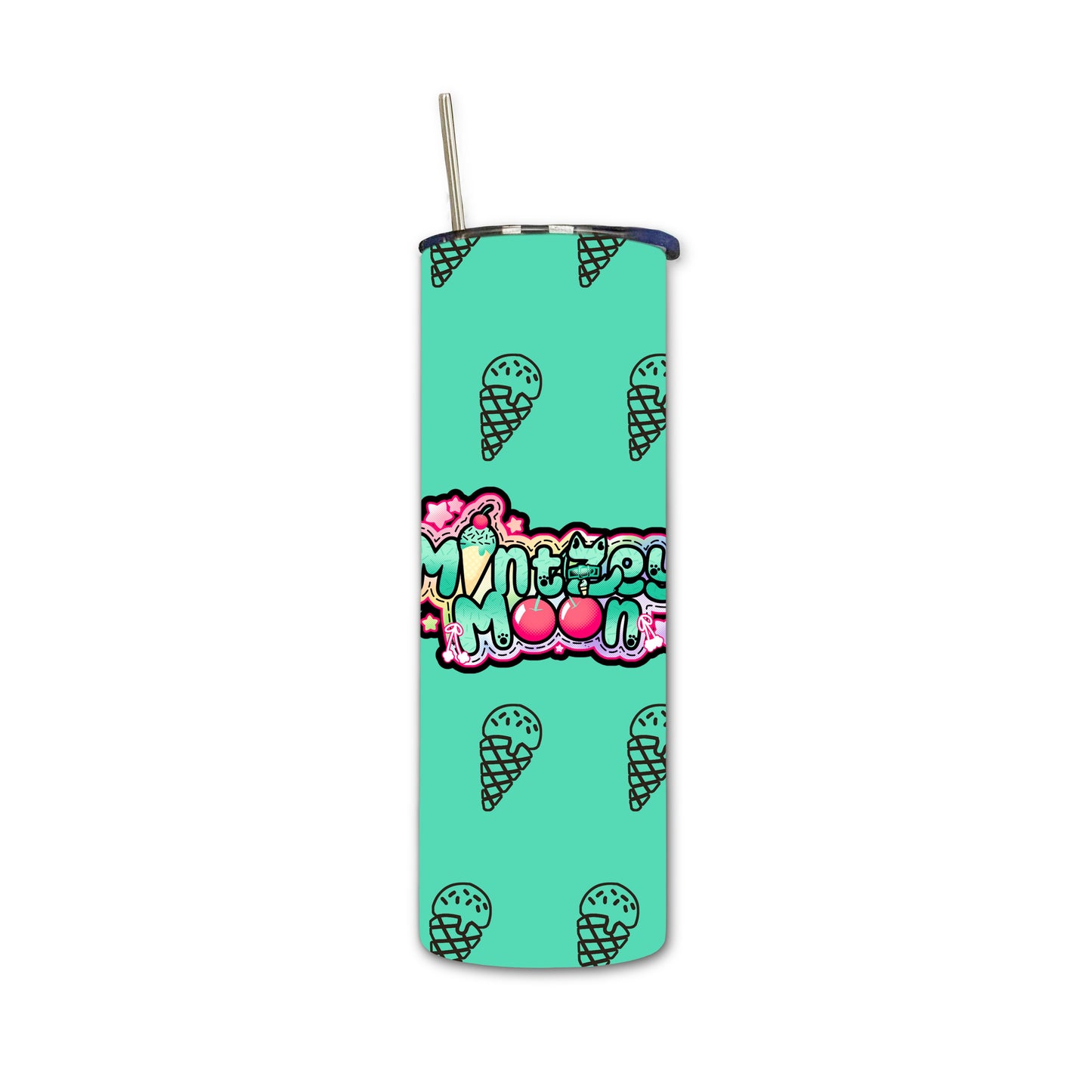 MintzeyMoon Mint Logo Tumbler