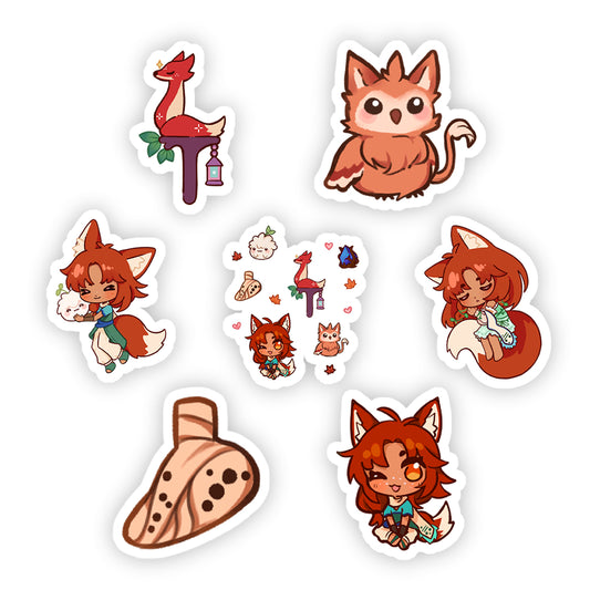 Twillarin "Forest Friends" Sticker Pack