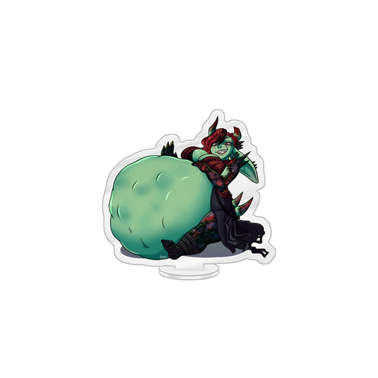 TwixeGobbo "Belly Roll" Acrylic Standee