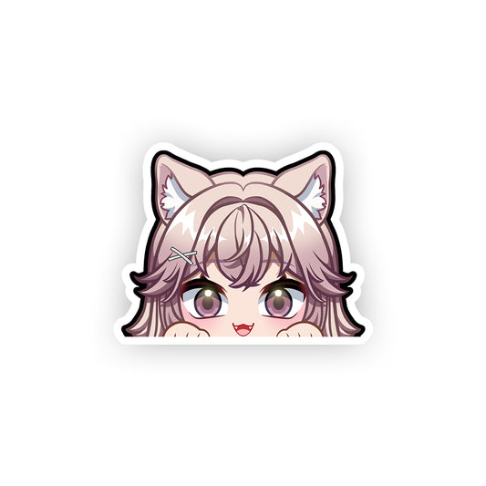 Typicatly Peeker Sticker