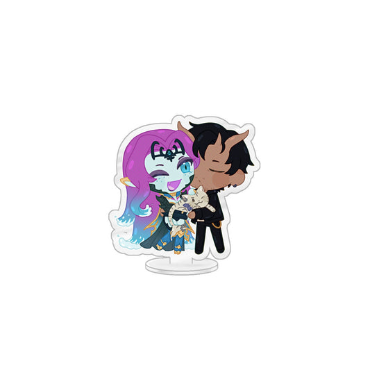 Undyne_Arashi Couple Cuddles Standee