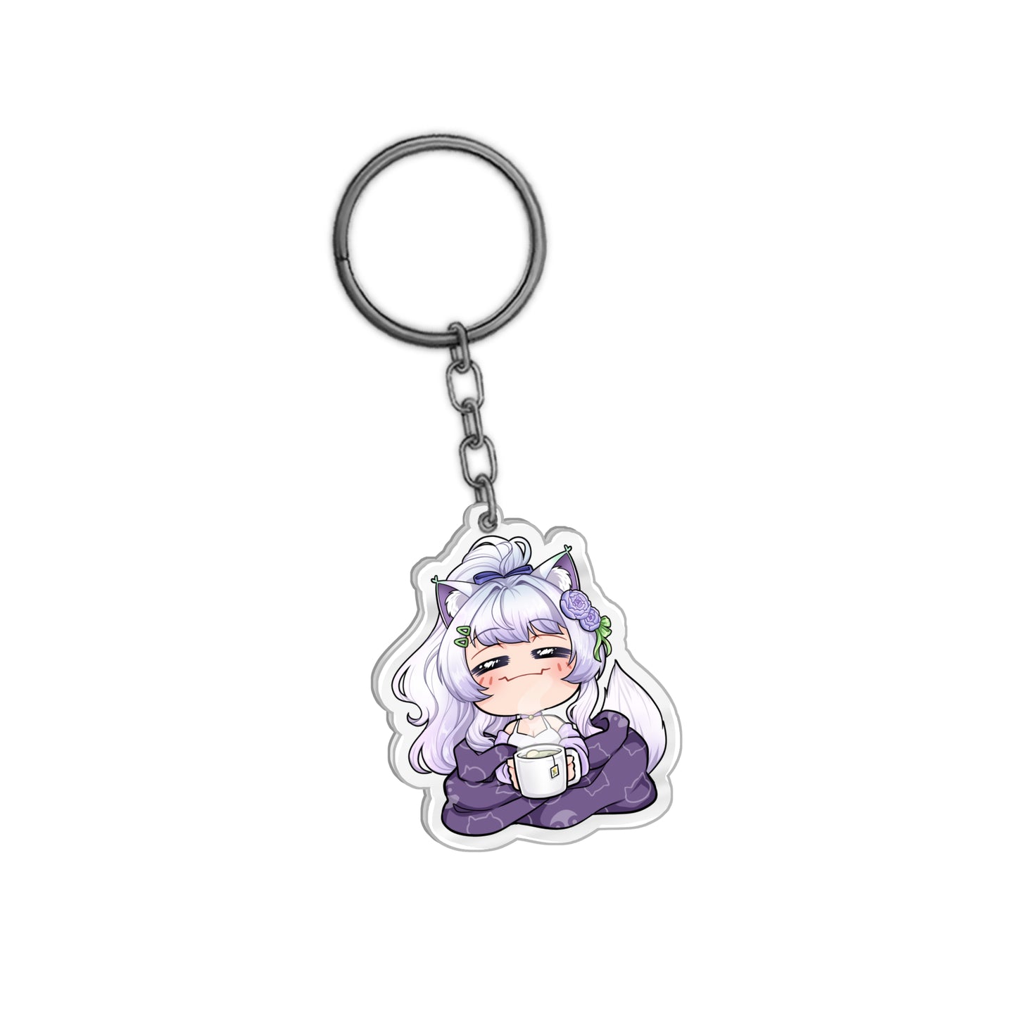 LilZammie Cozy Tea Keychain