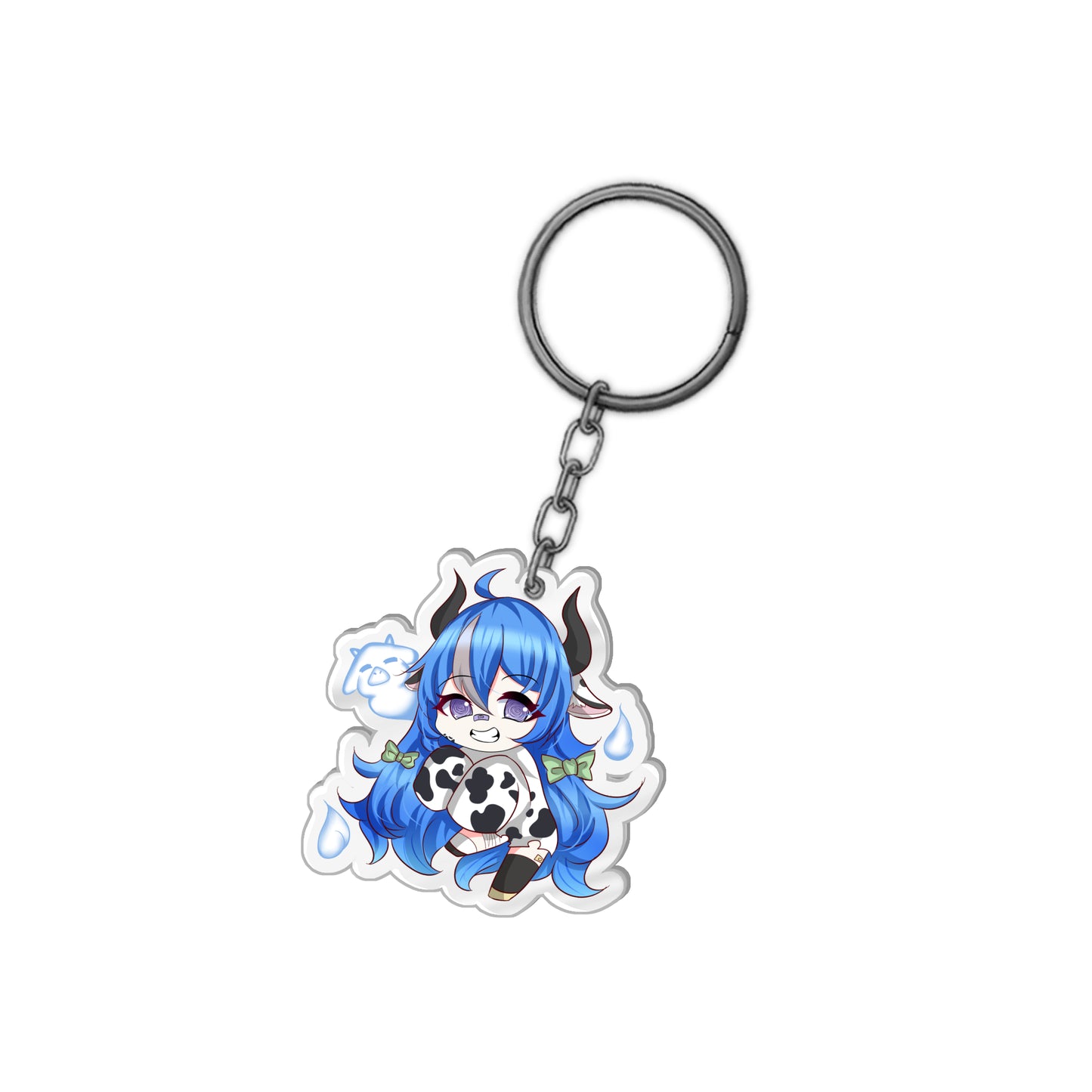 MooBooVT Chibi Keychain