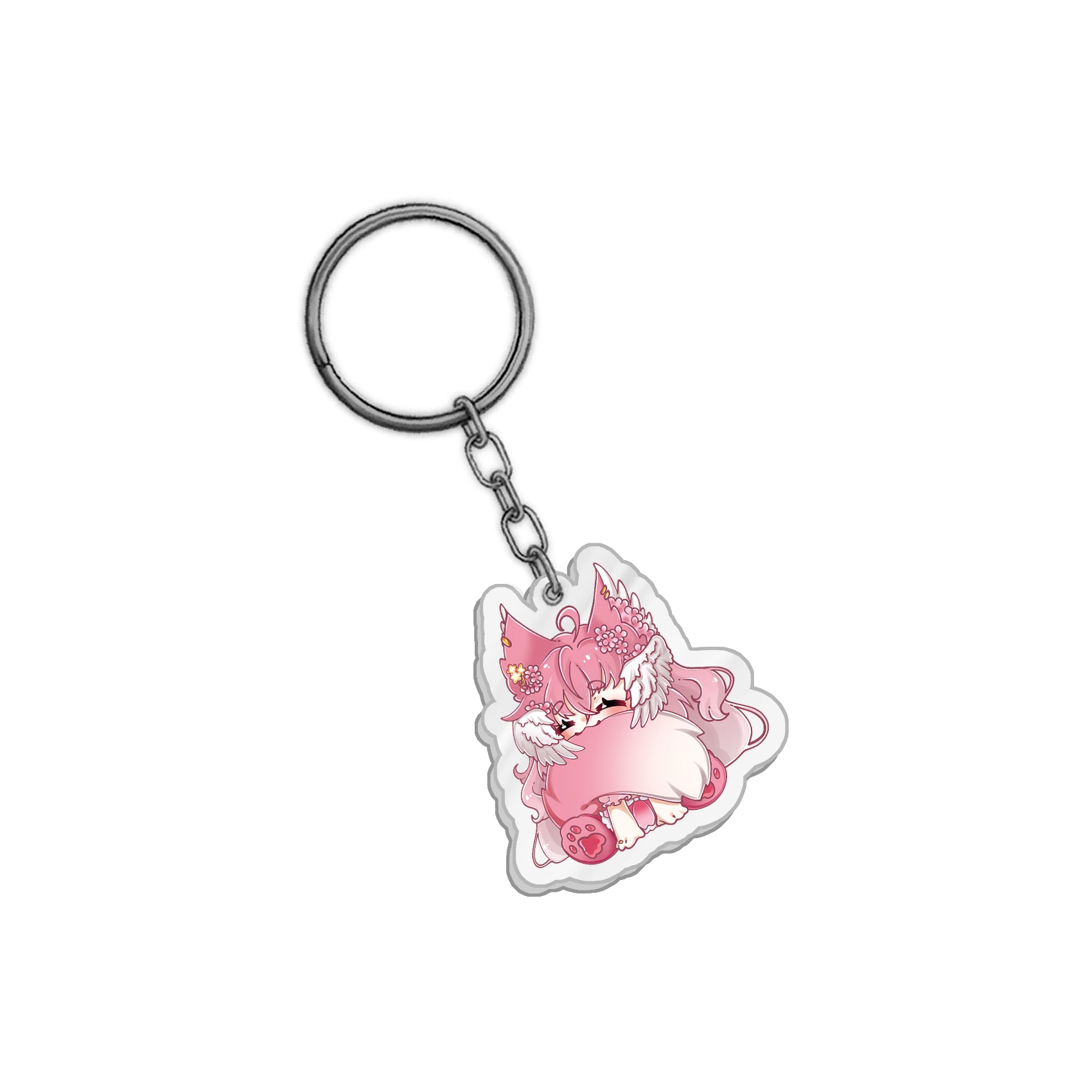 Valuniya "Tail Nom" Acrylic Keychain