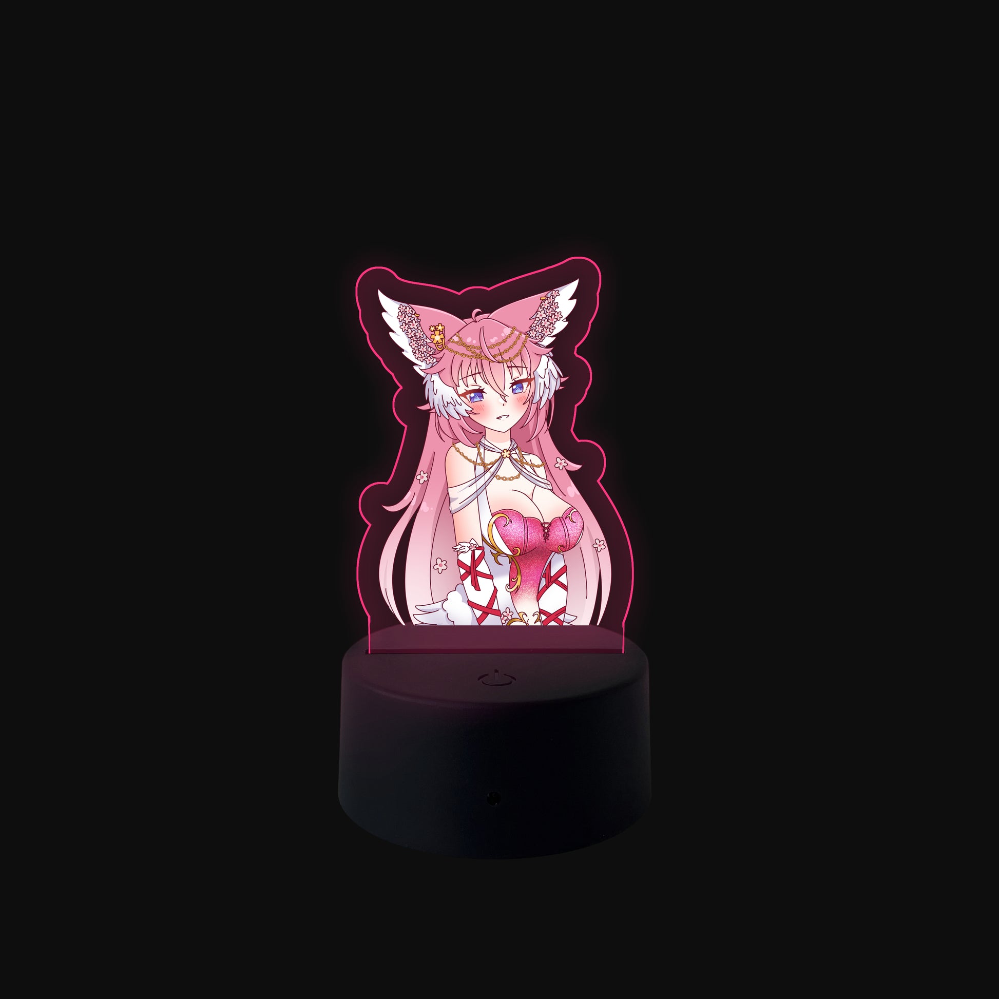 Valuniya "Angel Kitsune Goddess" LED Desk Lamp