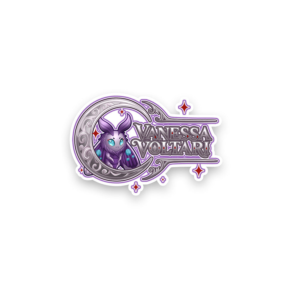 Vanessa Voltari "Goth Moth" Sticker