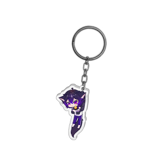 Vee Kaibyō "Phantom Cat" Keychain