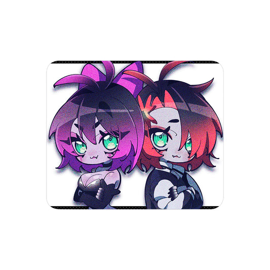 VelocirapTwins "Back-to-Back" Mousepad