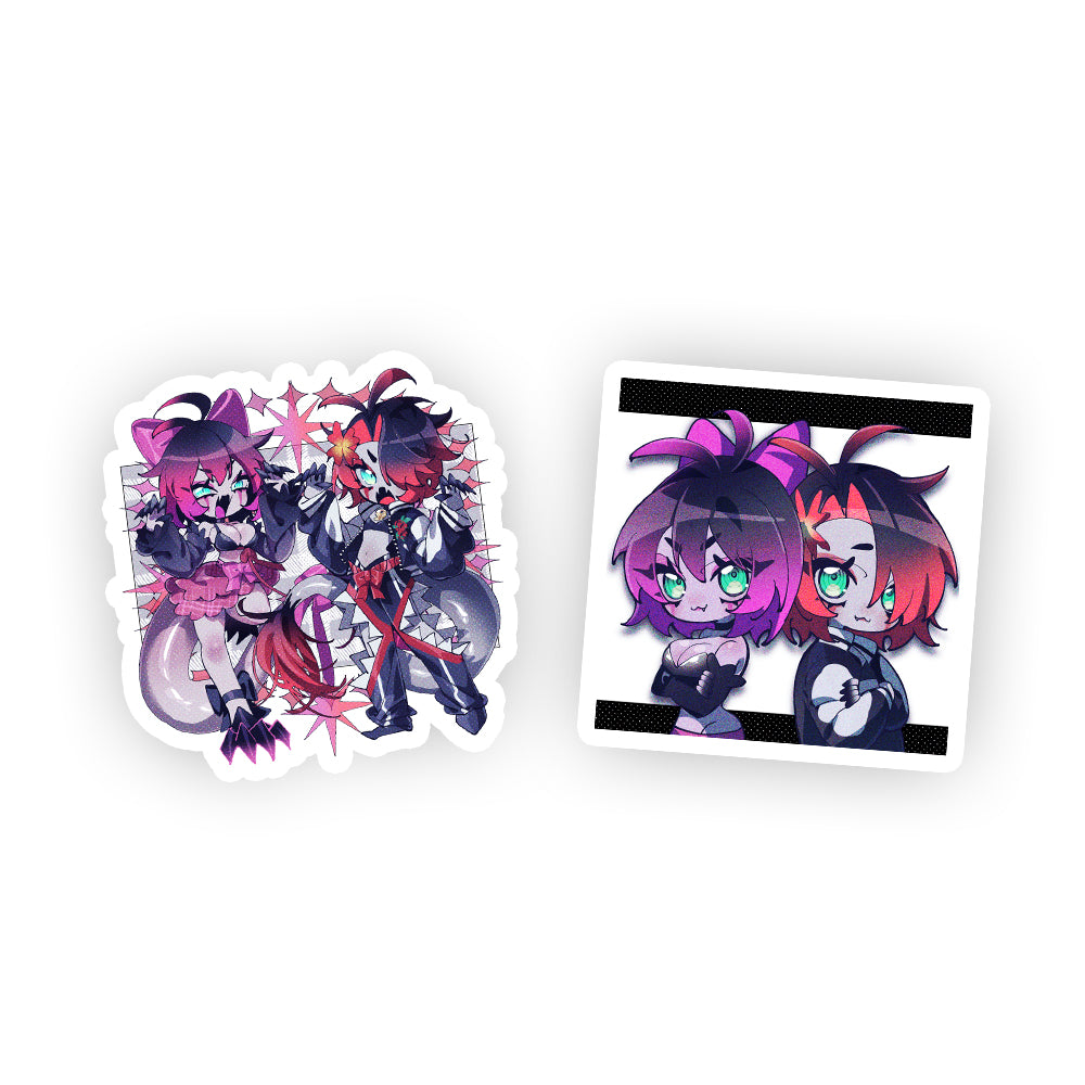 VelocirapTwins "Raptor Remembrance" Sticker Pack