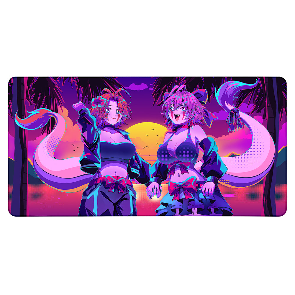 VelocirapTwins "Isla NuBlah" XXL Mousepad