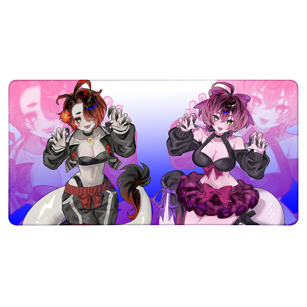 VelocirapTwins "Raptor Roar!" XXL Mousepad