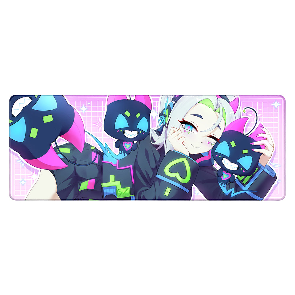 ViviTheVirus "Love Bytes" XL Mousepad